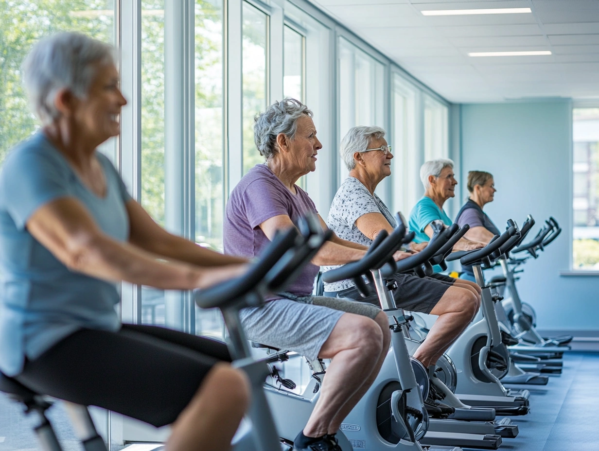 Групові кардіотренування адаптовані для старшого віку